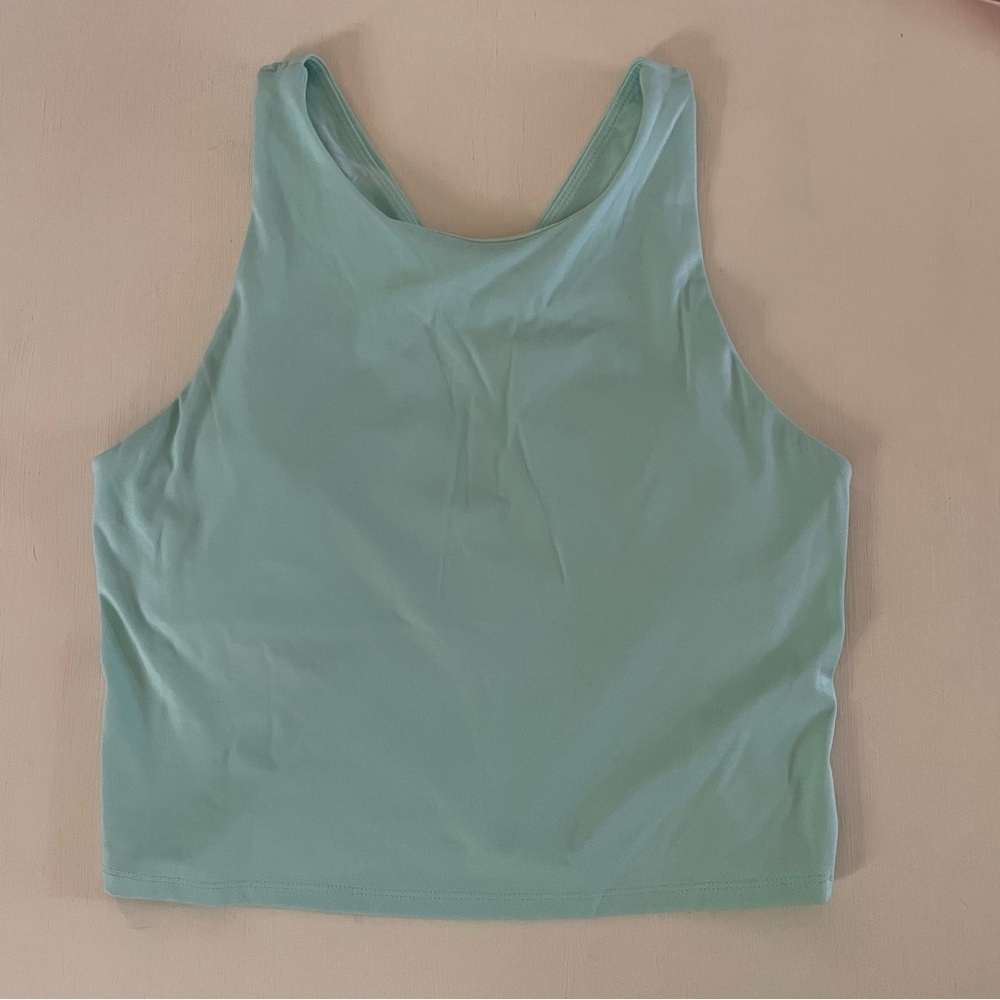 Jockey Padded Racerback Crop tank - Picture 1 of 7